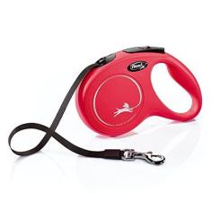 Imagem de FLEXI Coleira Retrátil Para Cães Clássica Flexi Em Vermelho 40 Cm Medium 16 Ft 403229