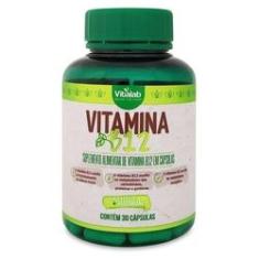 Imagem de Vitamina B12 Ultra Concentrada Vitalab - 30 Cápsulas Vegetarianas