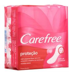 Imagem de Kit Protetor Diário Carefree Proteção com Perfume com 120 unidades