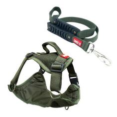 Imagem de Peitoral Safari Com Guia Para Cachorros - Cores Variadas - Canadá K9 A