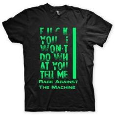 Imagem de Camiseta Rage Against The Machine  e Verde em Silk 100% Algodão