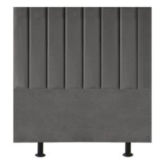 Imagem de Cabeceira Estofada Cama Box Solteiro 90 Cm Laura Linho - Black House D