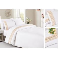 Imagem de Jogo De Cama King Size 400 Fios - Algodão Egípcio Acetinado - Percal -
