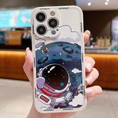 Imagem de Para iPhone 14 13 Pro Max 12 11 Pro Max XS X XR 8 7 Plus SE 2020 2022 Astronaut Silicone Soft Cover For iPhone 13 14 12 11 Case, White, for iphone XR