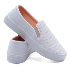 Imagem de Tênis Feminino Casual Slip On Matelassê Conforto Macio-Feminino
