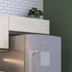 Imagem de Armário Aéreo para Cozinha 80cm 1 Porta Basculante Greta Crema