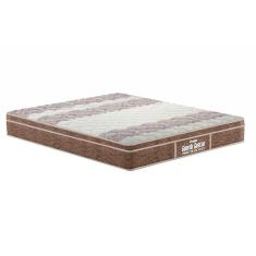 Imagem de Colchão King Anatômico D33 / Firmepedic Guarda Costas PróIntense Plus Euro Pillow Brown (193x203x24) - Probel