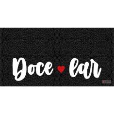 Imagem de Tapete Capacho Doce Lar 62X32Cm