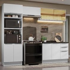 Imagem de Armário de Cozinha Completa 270cm Branco Stella Madesa 06