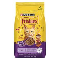 Imagem de Ração Seca Nestlé Purina Friskies Megamix para Gatos Adultos - 1 Kg