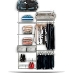 Imagem de Guarda Roupa Aramado Linear CLR252 1,30m - Casa Expressa