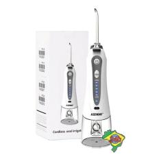 Imagem de Irrigador Oral 240Ml Portátil Azdent 5 Pontas Recarregável