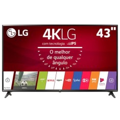 Smart TV TV LED 43" LG 4K HDR 43UJ6300 3 HDMI