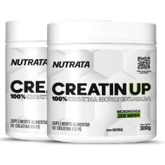 Imagem de Kit 2X Creatin Up  300G  Nutrata - Creatina Monohidratada