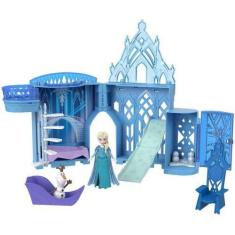 Imagem de Boneca Disney Frozen Play Set Palácio Castelo De Gelo Mattel