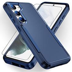 Imagem de Asuwish Capa de celular para Samsung Galaxy S23 Plus 5G com película protetora de tela de vidro temperado e acessórios de célula protetora de corpo inteiro híbrido fino S23+5G S23plus 23S + S 23 23+