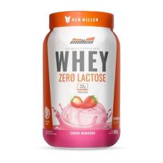 Imagem de Whey Zero Lactose - 900g Morango - New Millen