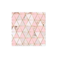 Imagem de Arte Maníacos Quadro Decorativo Triangulos Mármore - 50x50cm