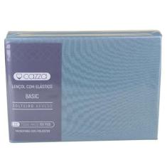 Imagem de Lençol com Elástico Solteiro Microfibra Cazza Verde