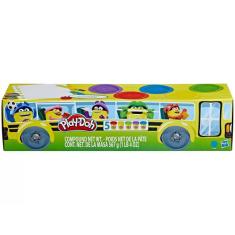 Imagem de Massinha De Modelar Play-doh Kit Com 5 Potes Volta As Aulas
