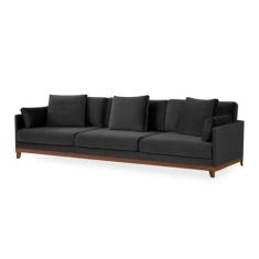 Imagem de Sofá 3 Lugares Com Base - Log017 - Sofá Direto Da Fábrica