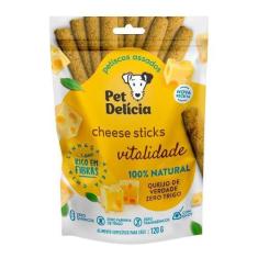 Imagem de Snack Pet Delícia Petisco Natural Para Cães Sabor Queijo - 120G