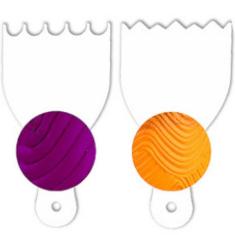 Imagem de Kit Mini Espátulas Para Decoração De Bolo 2 Peças