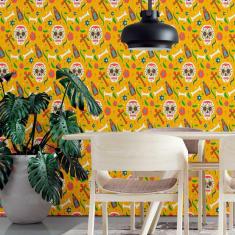 Imagem de Papel De Parede Adesivo Festa México N09091 Rolo 0,58X3M