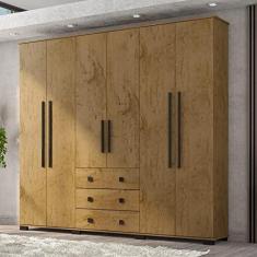 Imagem de Guarda Roupa Casal B23063 Freijó - Araplac