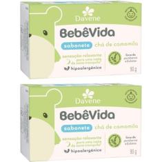 Imagem de Sabonete Vegetal Bebe Vida Cha de Camomila 90g Davene