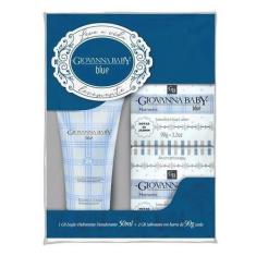 Imagem de Kit Giovanna Baby Blue Loção Hidratante + 2 Sabonetes 90G
