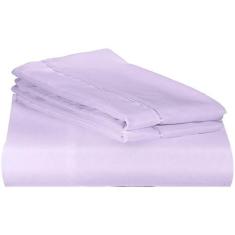 Imagem de Jogo De Lençol Casal Percal Flex 3 Peças 200 Fios Com Ponto Palito Sup