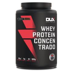 Imagem de whey dux morango 900g concentrado