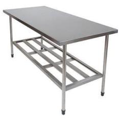 Imagem de Mesa Desmontável 200x70 Monarcha M270D Inox 430