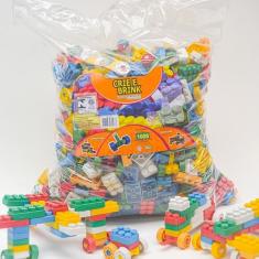 Brinquedo de montar infantil tipo lego - Artigos infantis - Coutos