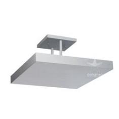 Imagem de Plafon de luz indireta sobrepor para 2 lâmpadas e27 30cmx30cm branco st3082