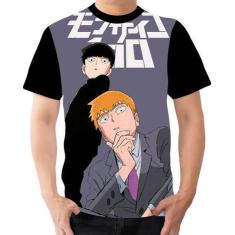 Imagem de Camisa Camiseta Personalizada Mob Psycho 100 Anime 3