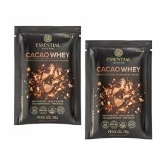 Imagem de Kit 2X: Cacao Whey Sachê Essential Nutrition 28g