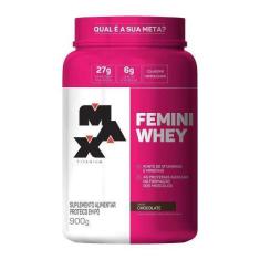 Imagem de Femini Whey Protein Pote Max Titanium 900G