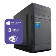 Imagem de Computador Cpu Pc Intel Core I3/8gb Ram/ssd 120gb/wifi/nf