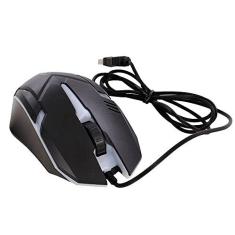 Imagem de Mouse Gamer Com Fio USB 1600 DPI Luz Led
