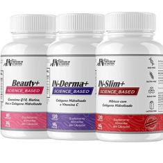 Imagem de Coenzima Q10, Biotina, Hibisco, Colágeno, Vit C (300 Cáps) Combo GLAMOUR Imperium Nutrition