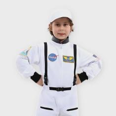 Imagem de Fantasia Astronauta Infantil Luxo com Boné
