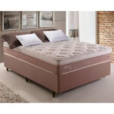Imagem de Cama Box Casal Molas Maxspring 138X88x25cm Barry Herval