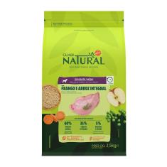 Imagem de Ração Guabi Natural Frango e Arroz Integral para Cães Adultos Raças Média - 2,5 Kg