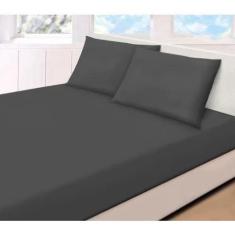 Imagem de Jogo de Lençol Casal com Elástico Microfibra 100% Poliéster
