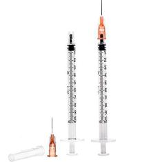 Imagem de Seringa Com Agulha Para Insulina 1 ML - 100 Unid- Descarpack