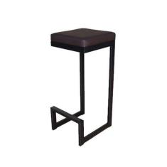 Imagem de Banqueta para Bistrô e Bares Linha Lecce Preto - Design Office Móveis