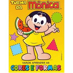 Imagem de Turma da Mônica: Vamos Aprender as Cores e Formas - Ciranda Cultural - 9788538076230