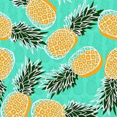 Imagem de Papel de Parede Abacaxi Urbano